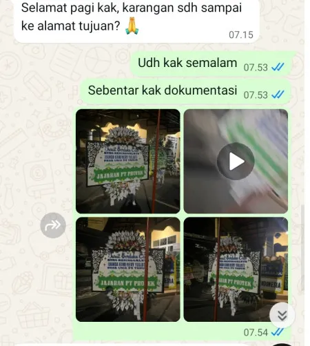 Pengiriman Papan Bunga Selamat Stasiun Depok Baru