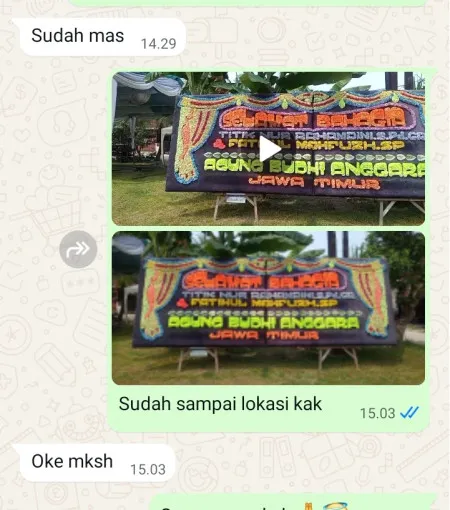 Pengiriman Papan Bunga Stasiun Depok Baru